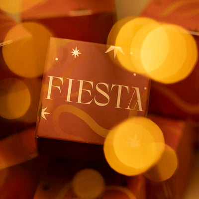 SET FIESTA: VELA + MATCH BOX