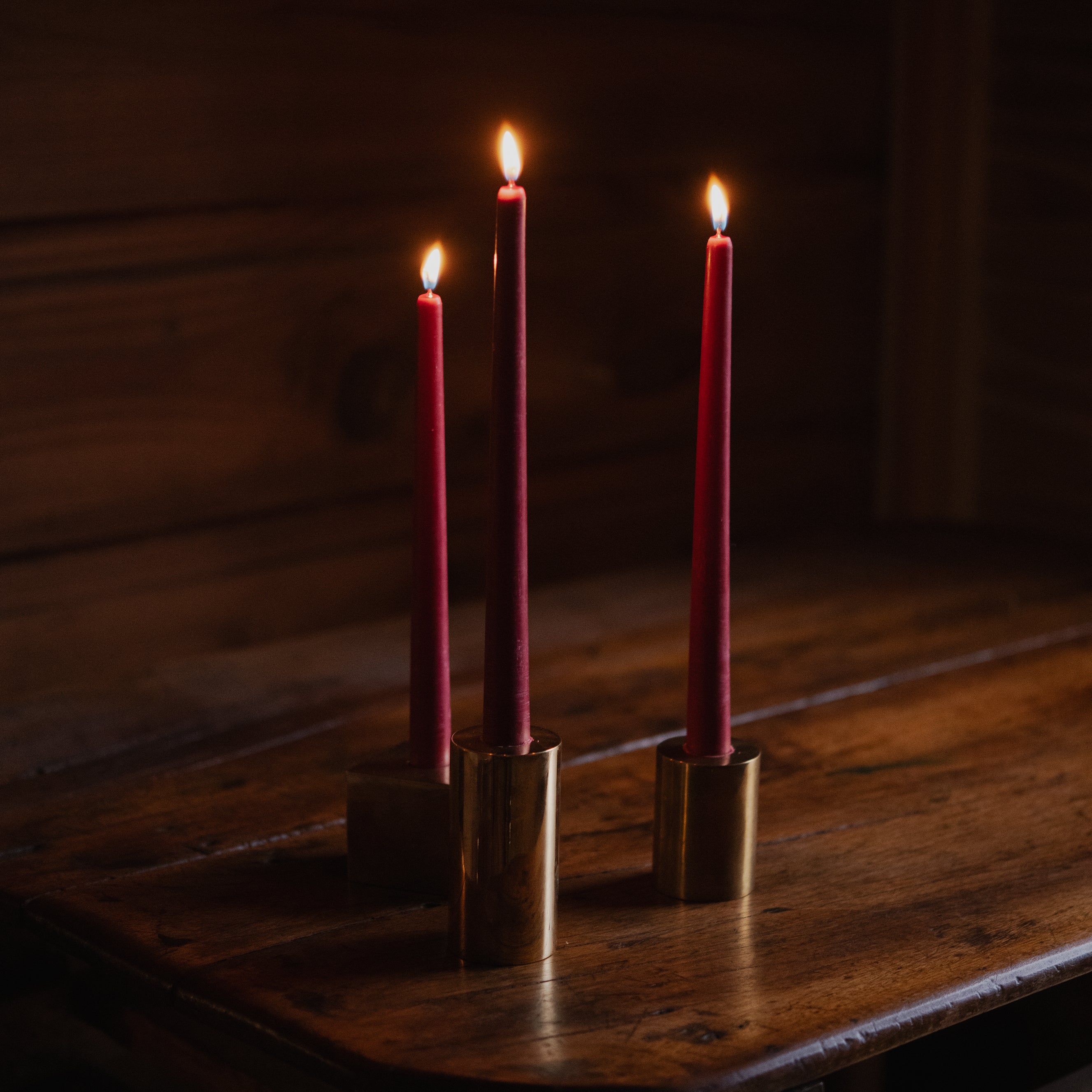 VELAS PARA CANDELABRO: Set x3