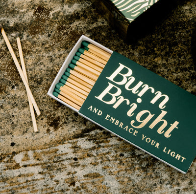 MATCH BOX: Burn Bright