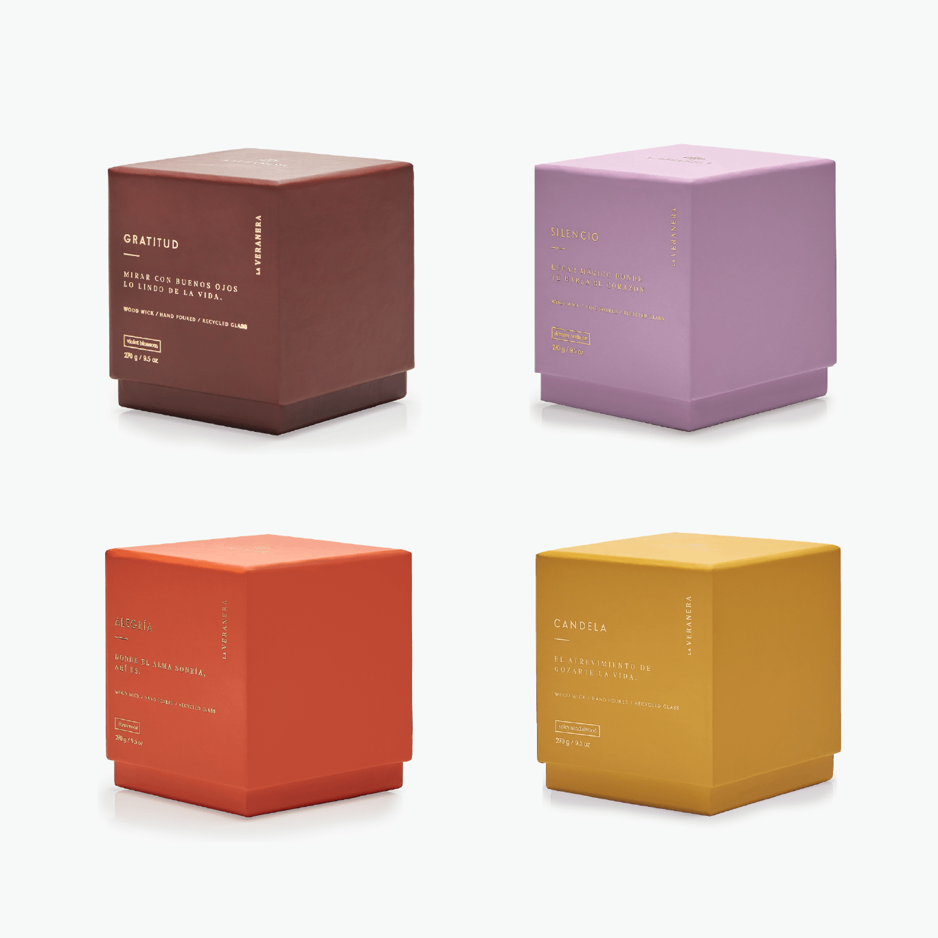 FUEGO: Set x 4 Velas